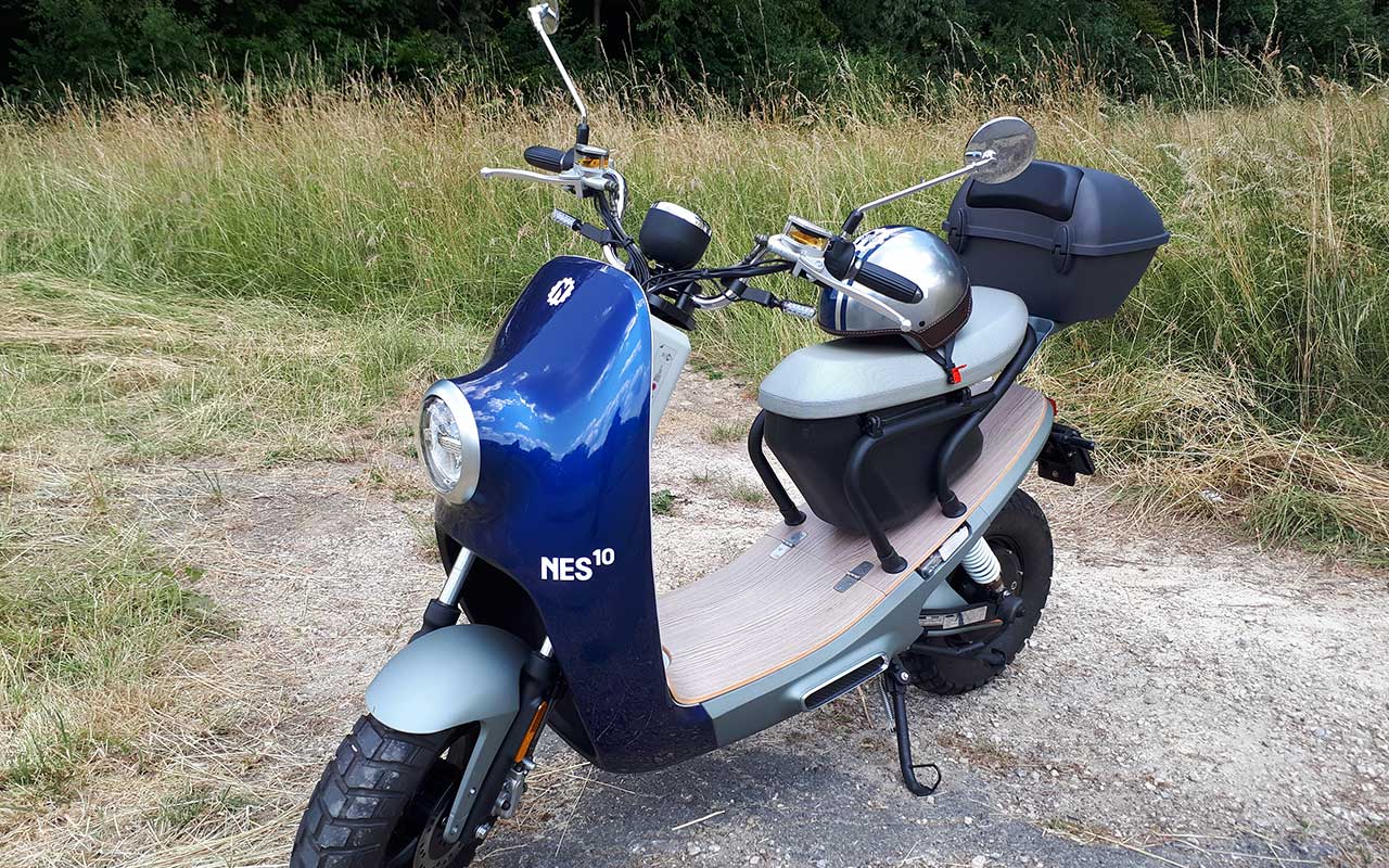 Elektro-Scooter Nito N1e eingetroffen